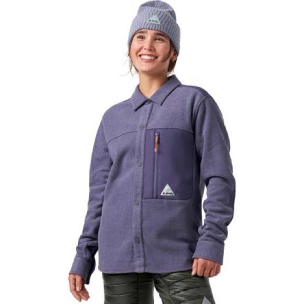 Orange Hunter Fleece Shirt